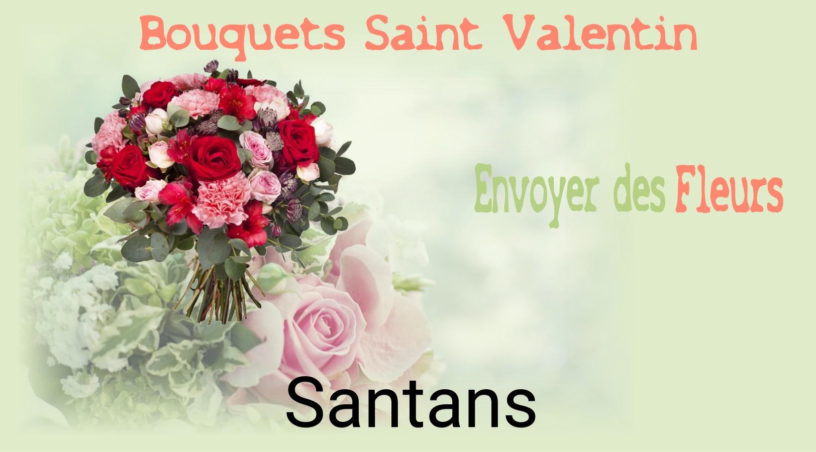 Roses de Saint-Valentin livrées à Santans