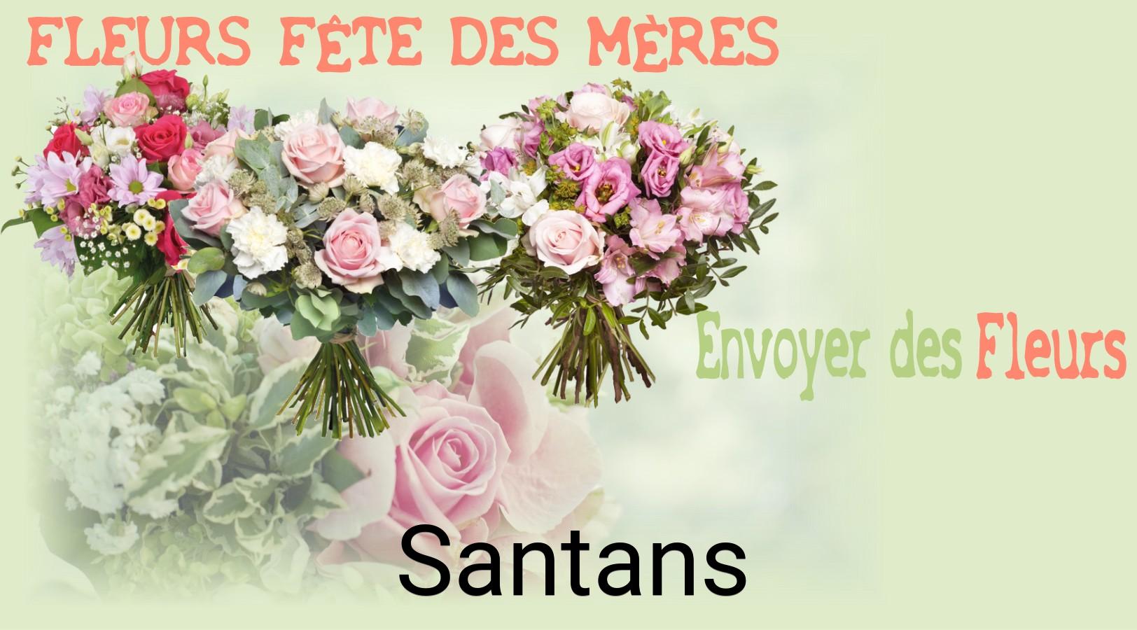 Bouquet de Fête des Mères livré à Santans